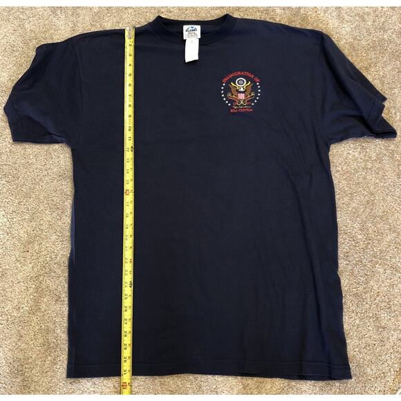 Vintage President Bill‎ Clinton Inauguration T-Shirt Size XL Blue 90s - Picture 6 of 7